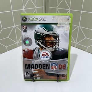 Madden 06 NFL - Xbox 360 EA Sports - Rated‎ E Video Game